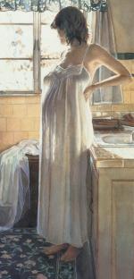 水粉大师Steve Hanks 327-The Ninth Month